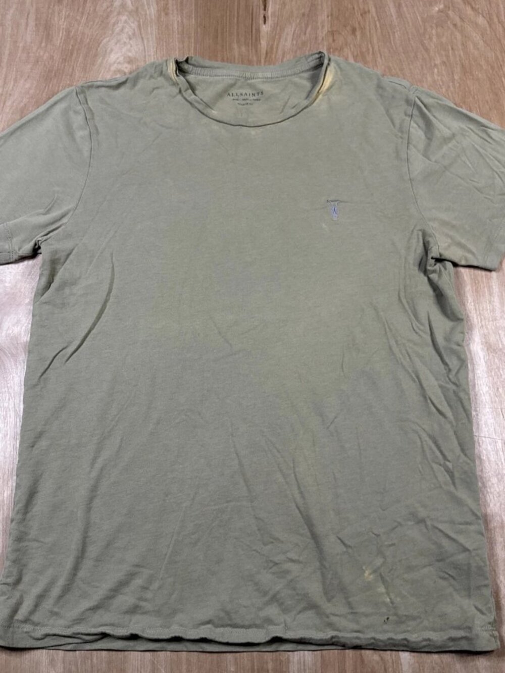 All Saints Mens Short Sleeve T-Shirt